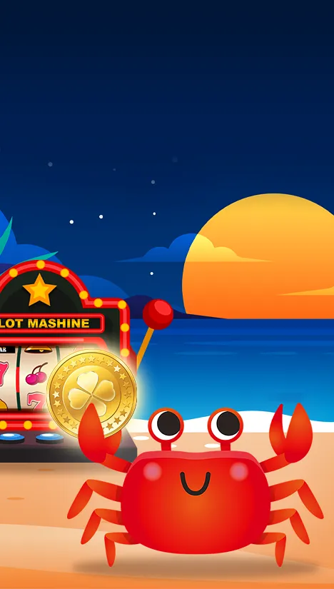 Crabslots - Logo laterale Crabslots - Logo laterale